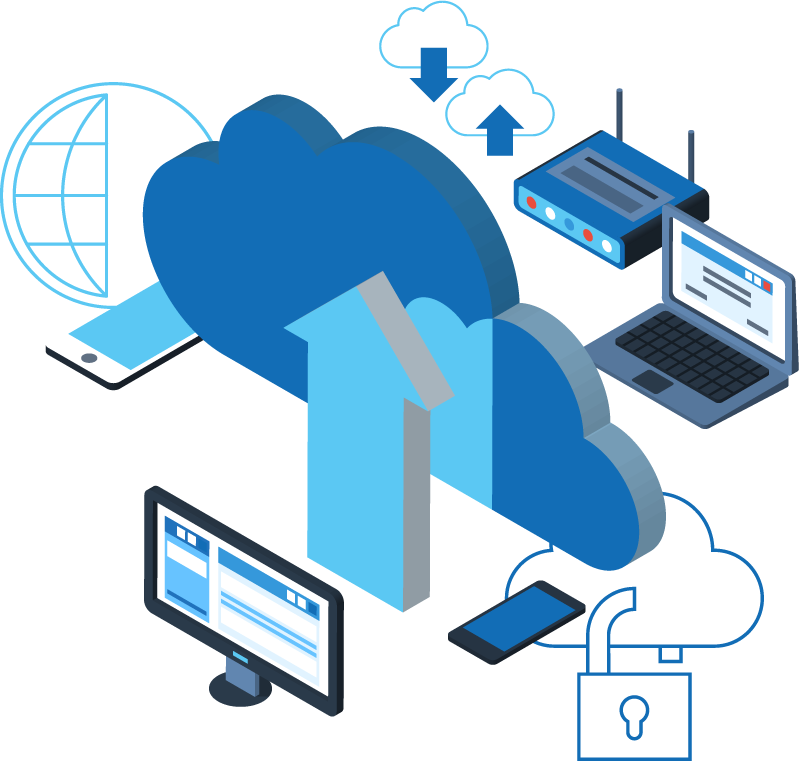 cloud server application hosting